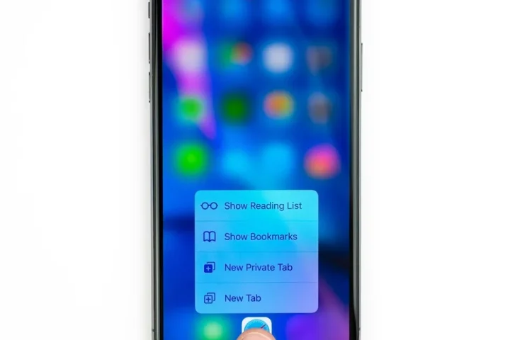 Écran de smartphone et menu de réglages.